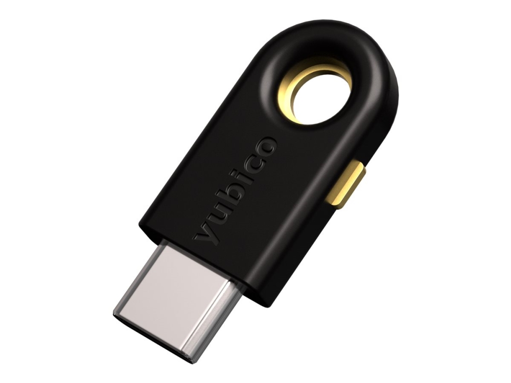 Yubico Yubikey 5C Fips, Windows, Macos, Chrome Os, Linux, Android, Ios, Schwarz, Glasfaser, Fips 140-2, Google Account, Microsoft Account, Salesforce