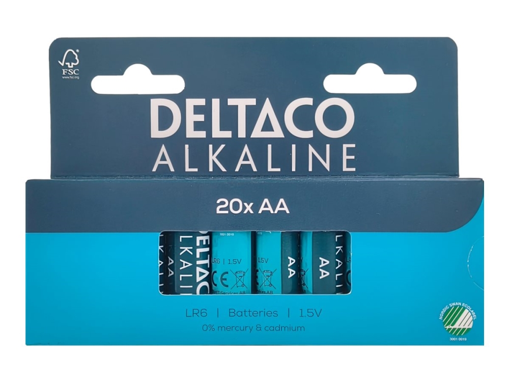 Aa Alkaline 20-Pack