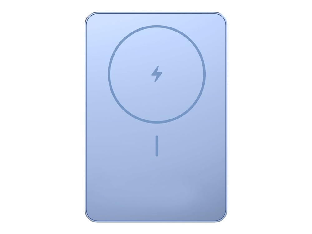 Xiaomi WPB0507S - Strømbank - super slim, magnetic - 5000 mAh - 19.32 Wh - 22.5 watt - 3 A - Fast Charge, PD 2.0, Power Delivery 3.0 + PPS, QC 2.0, QC 3.0, QC 3.0+, Apple Fast Charge (24 pin USB-C) - blå