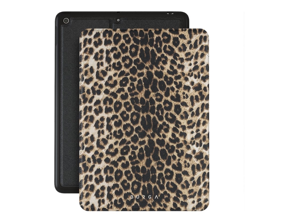 Burga - Flipomslag Til Tablet - Saffiano Vegan Leather, Termoplastisk Polyuretan (Tpu) - Player - For Apple 10.2-Inch Ipad (7. Generation, 8. Generat