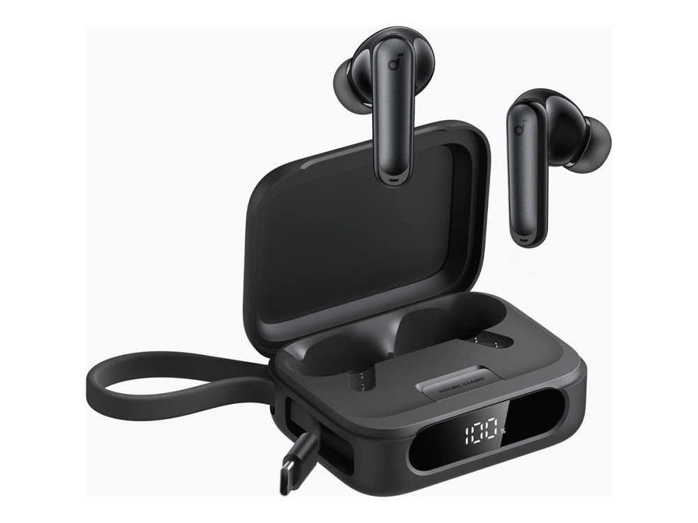 Soundcore P41i - Ægte trådløse øretelefoner med mik. - i øret - Bluetooth - aktiv støjfjerning - sort