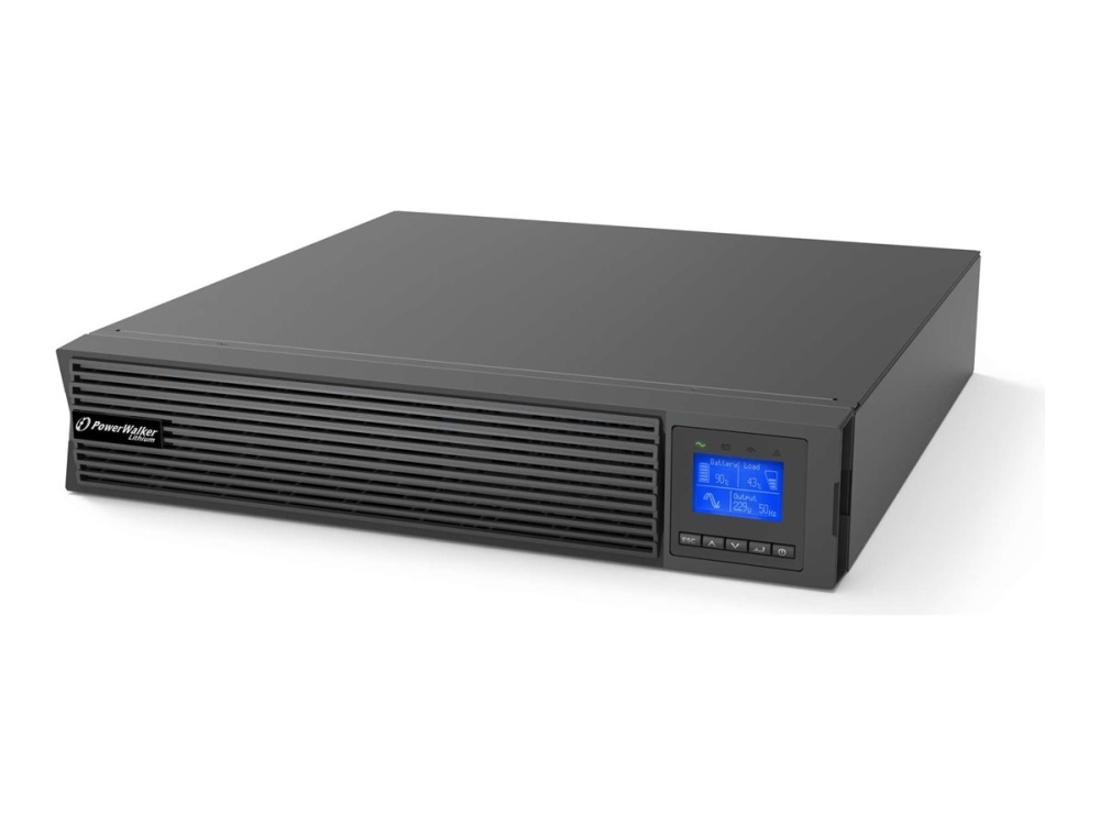Powerwalker Vfi 1000 Licr Iot - Ups (Stativ-Monterbar / Ekstern) - Ac 110-300 V - 1000 Watt - 1000 Va - 1-Faset - Litium - 9 At - Rs-232, Usb, Ethern