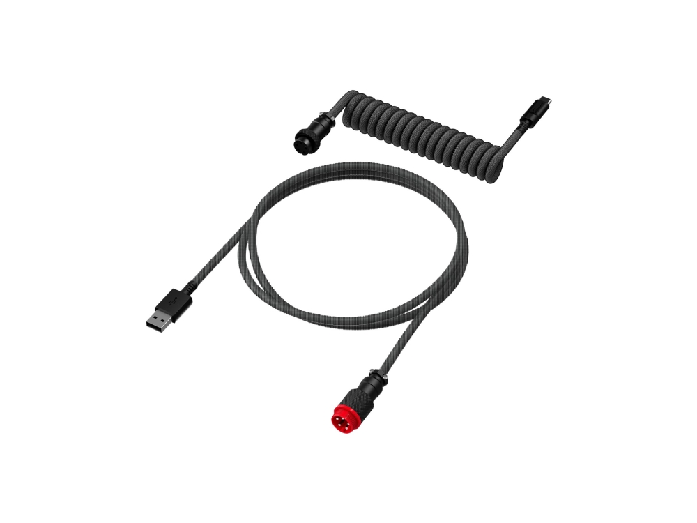 Hyperx - Usb-Kabel - 1.37 M - Snoet - Grå-Sort
