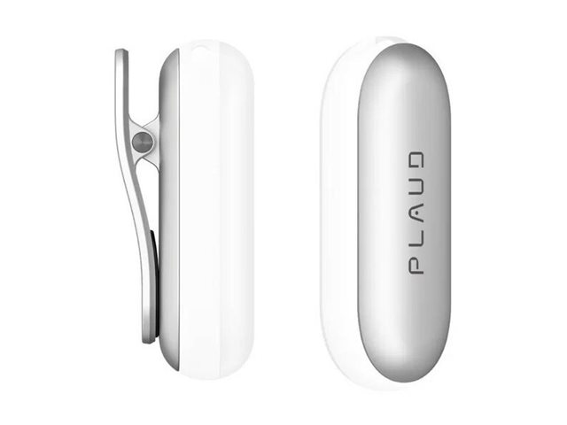 PLAUD NotePin - Monteringssæt for digital stemmeoptager - måne-sølv - for NotePin