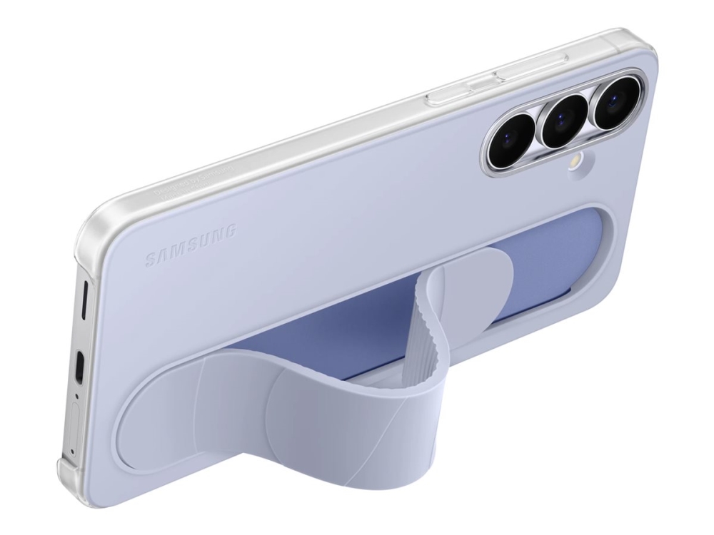 Samsung Standing Grip Case Für Das Galaxy S25 Fe, Cover, Samsung, Galaxy S25 Fe, 17 Cm (6.7"), Hellblau