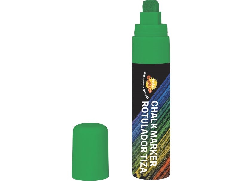 Grüner Flüssiger Kreidestift (Neon/Rave)