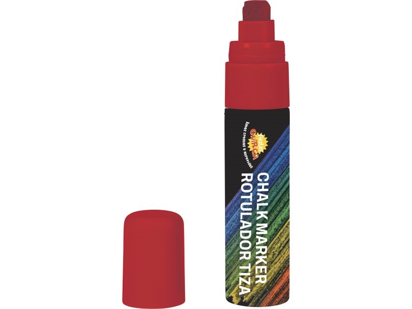 Roter Flüssigkreidestift