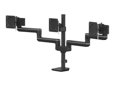 Fellowes Tallo Modular - Monteringssæt (Monitorarm) - For 3 Lcd / Plasmapaneler - Sort