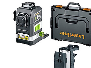 Laserliner Powerplane-Laser 3G Multi-18V Dreidimensionaler Laser Grüner Laser Inkl. Box Ohne (036.380L)