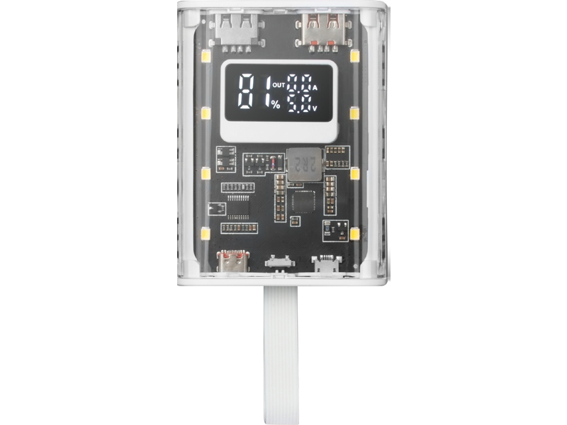 Mars Gaming Mpk-10K, 10000 Mah, Lithium-Ion (Li-Ion), Quick Charge 3.0, Power Delivery 3.0, 3,7 V, 22,5 W, Weiß