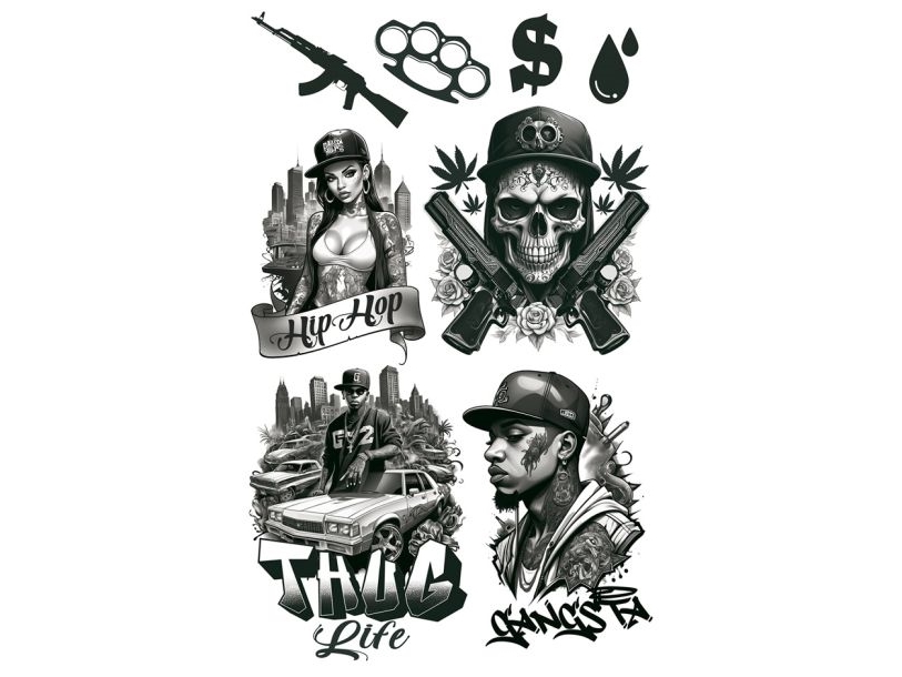 Gangsta Tattoos
