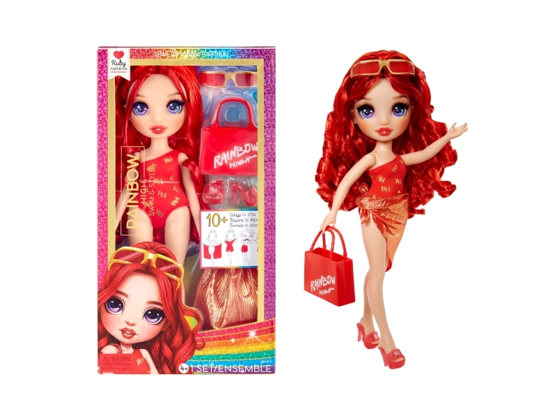 Rainbow High Swim and Style Fashiondukker - flere varianter