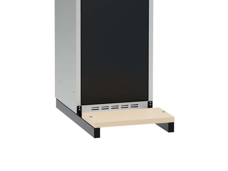 Bænkstel Væg til garderobeskab, 600x400mm