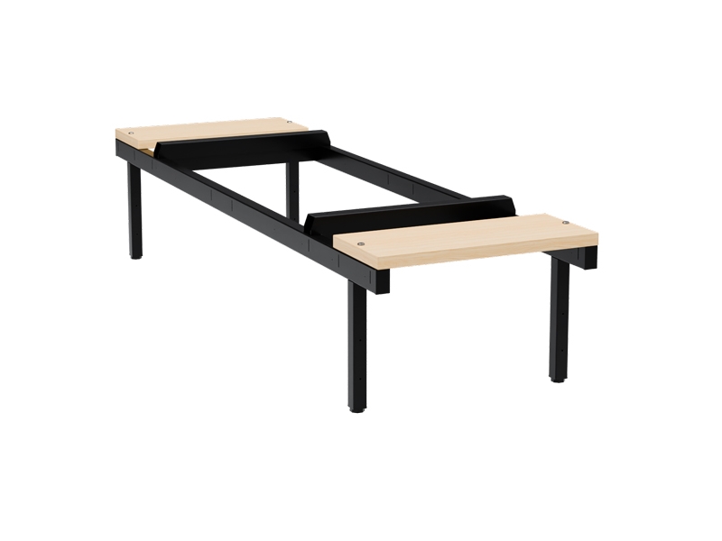 Siddebænk Birk, Dobbel 500X1100mm
