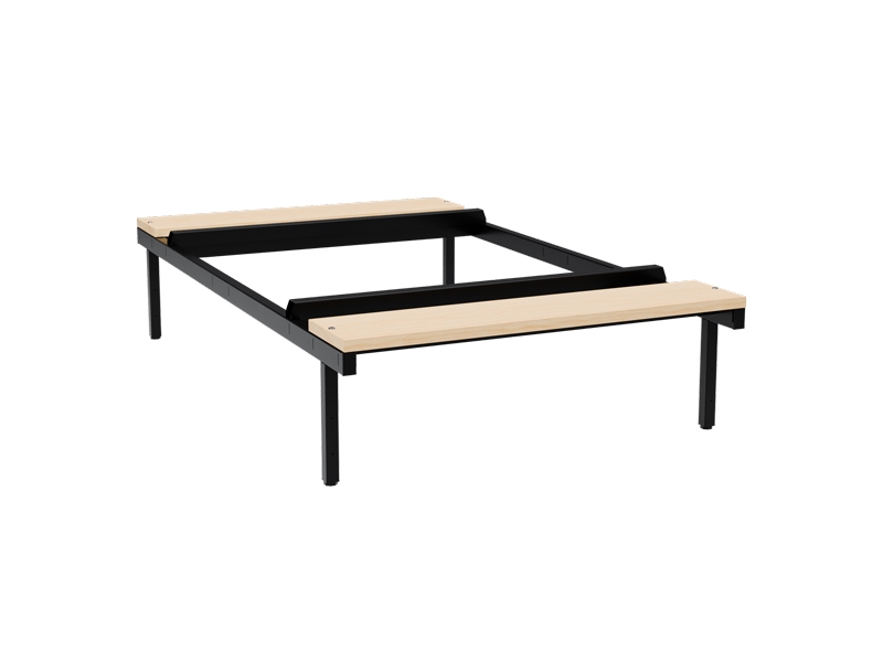 Siddebænk Birk, Dobbel 1000X1100mm