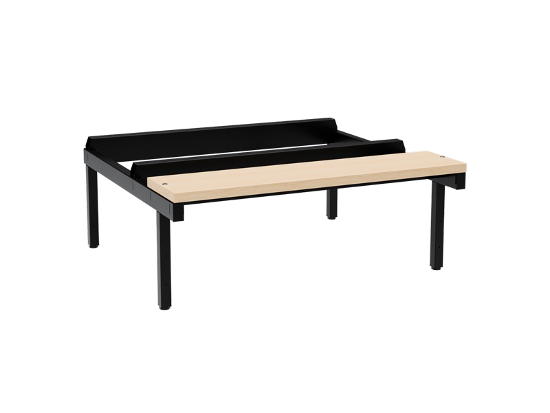 Siddebænk Birk, Enkel 900X550mm