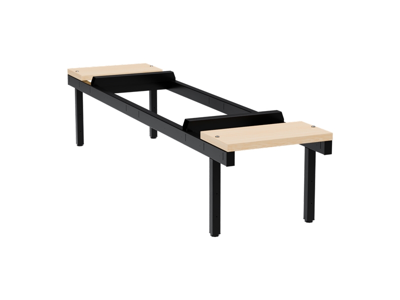 Siddebænk Birk, Dobbel 400X1100mm