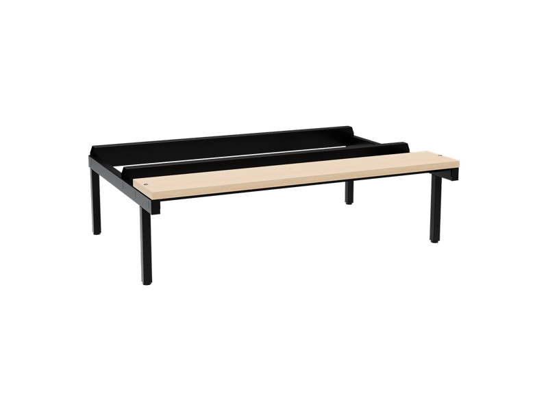 Siddebænk Birk, Enkel 1200X550mm