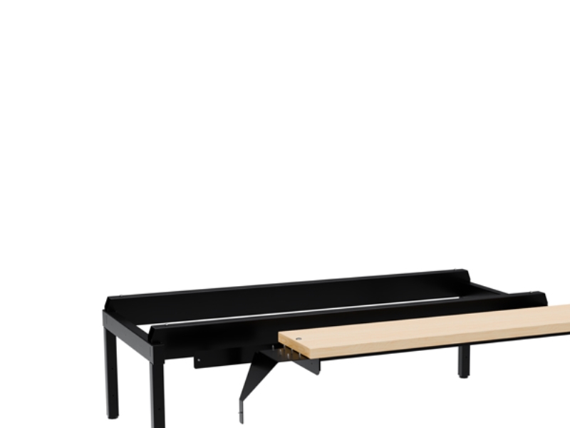 Sitzbank Aus Birke, Eck 1200X550 Mm