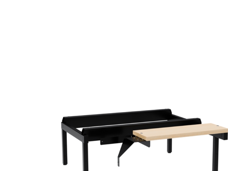 Siddebænk Birk, Hjørne 900X550mm