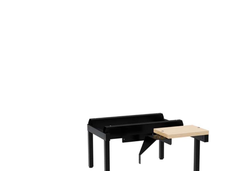 Siddebænk Birk, Hjørne 600X400mm