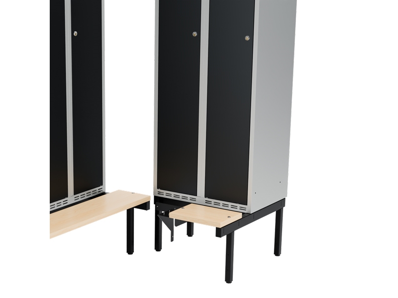 Siddebænk Birk, Hjørne 800X400mm
