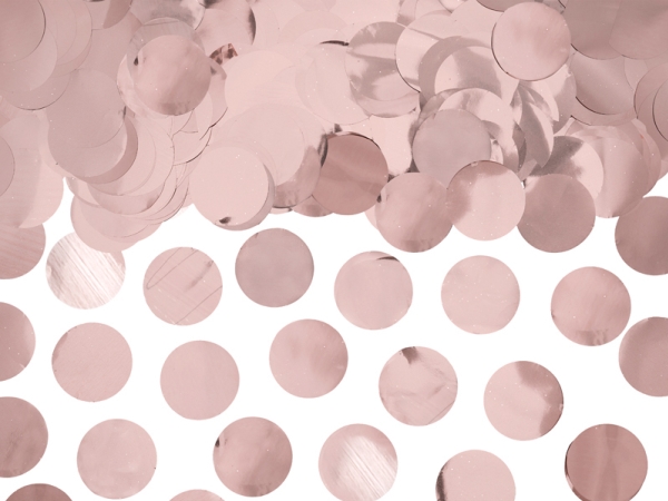 PartyDeco KONS45-019R, Konfettikanon, Rose Gold, 1 färger, Circel, Folie, Temafest | TV, Ljud & Bild - Musikstudio - Effekt utrustning | GameStuff