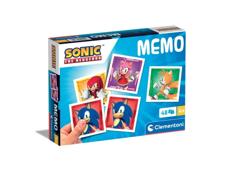 Clementoni Memo Sonic, Kortspil, Hukommelse, 4 År