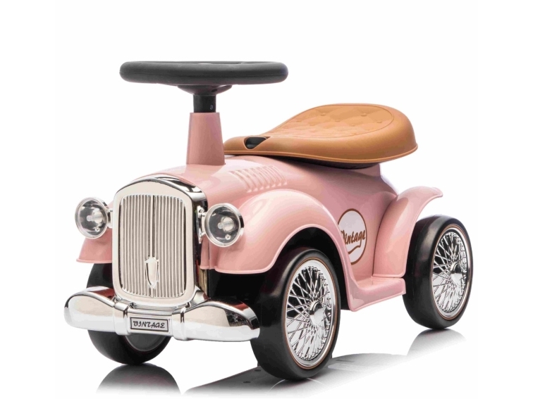 Vintage Classic Retro Gåbil, Pink | Utomhusleksaker - Gå / Löpande fordon - Gå fordon | GameStuff