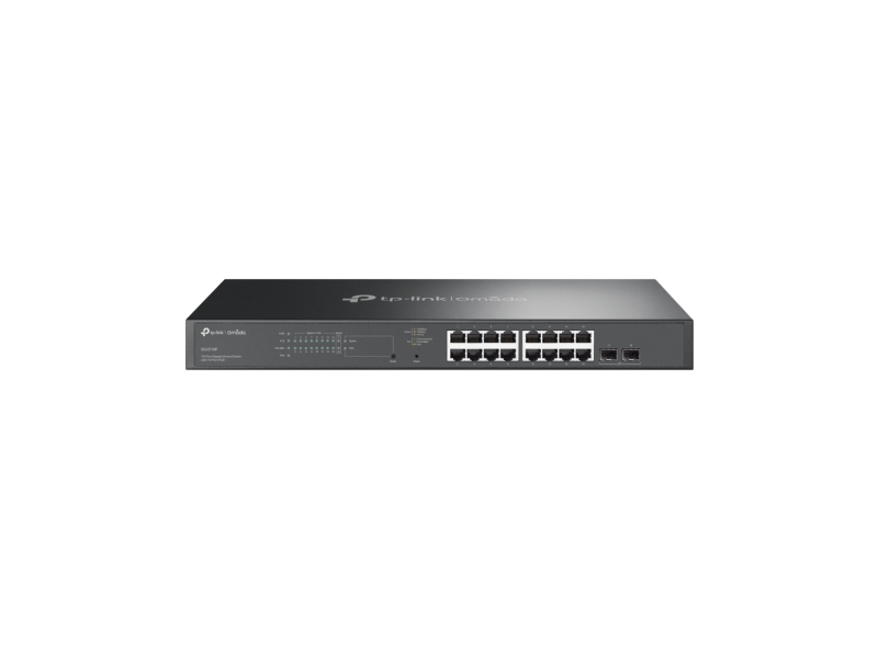 Tp-Link Omada Sg2218p, Administreret, L2/L2+, Gigabit Ethernet (10/100/1000), Strøm Over Ethernet (Poe), Stativ-Montering, 1U
