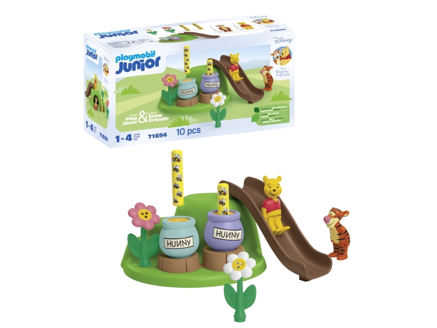 Playmobil JUNIOR & Disney: Peter Plys og Tigerdyrets bihave (71694)