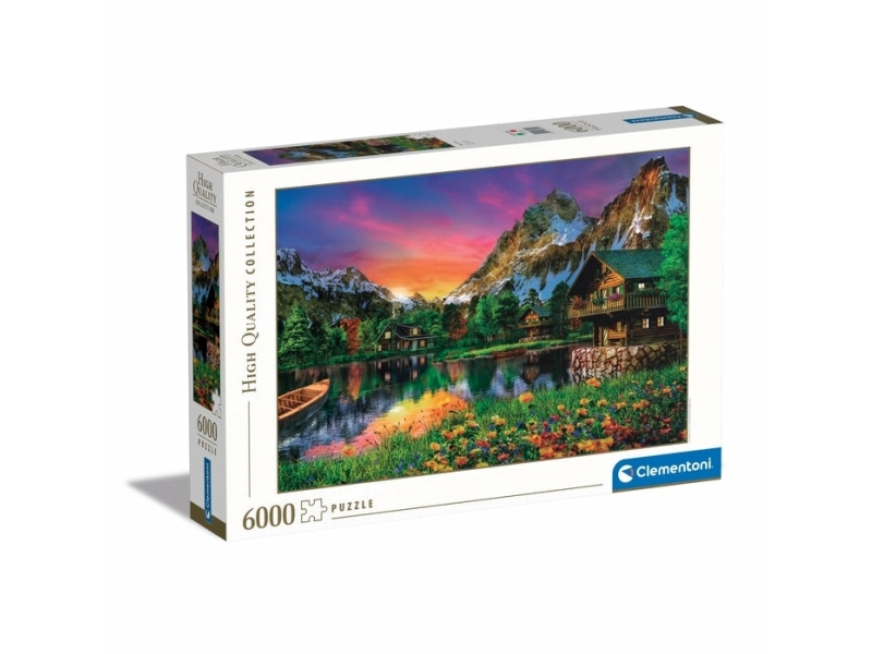 Clementoni High Quality Collection Alpine Lake, 6000 Stück(E), Landschaft, 10 Jahr(E)