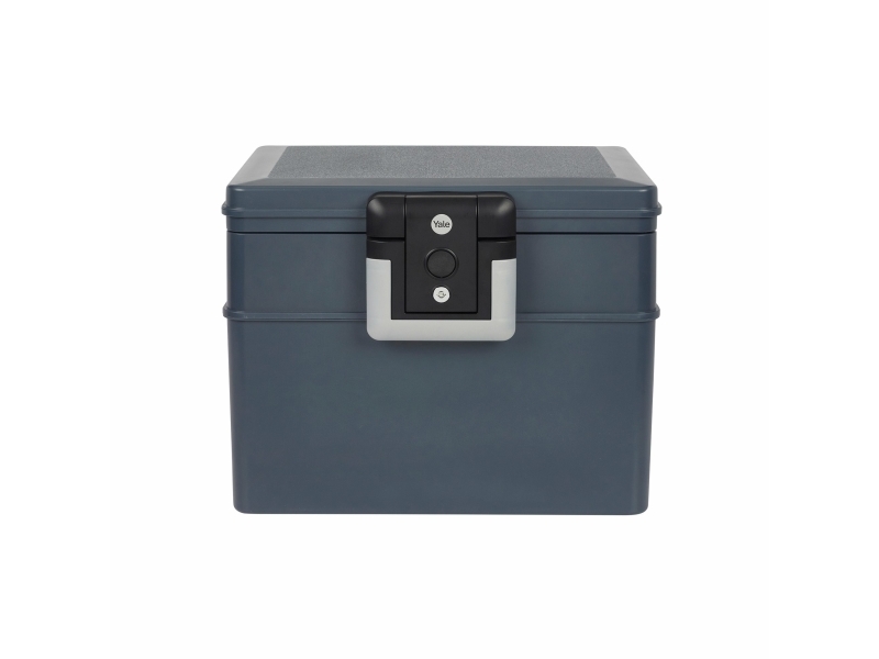 Yale Yfwc/329/Kb1, Frei Stehend Sicher, 16,5 L, Schwarz, Grau, Schlüssel, Kunststoff, Dokument