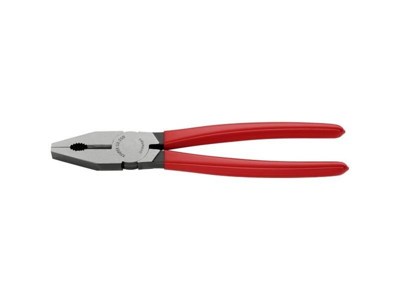 Knipex 03 01 250, Lineman''s Tænger, Stål, Plast, Rød, 250 Mm, 489 G