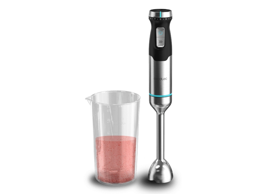 Cecotec Power Pulsar 2300Max, Nedsænkning Blender, 2300 W, Sort, Rustfrit Stål