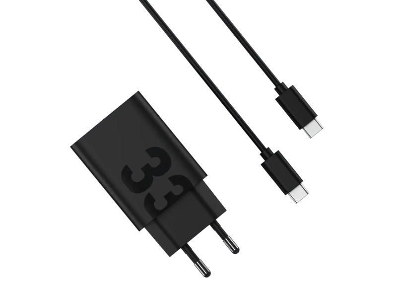 Motorola Solutions Turbopower-Oplader 33W + Usb-A Til Usb-C-Kabel (Sjmc332-C)