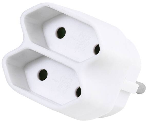 Vivanco Vveladasch2euw, Typ C (Euro-Stecker), Typ C (Euro-Stecker), Gerade, Gerade, Weiß, 18 G