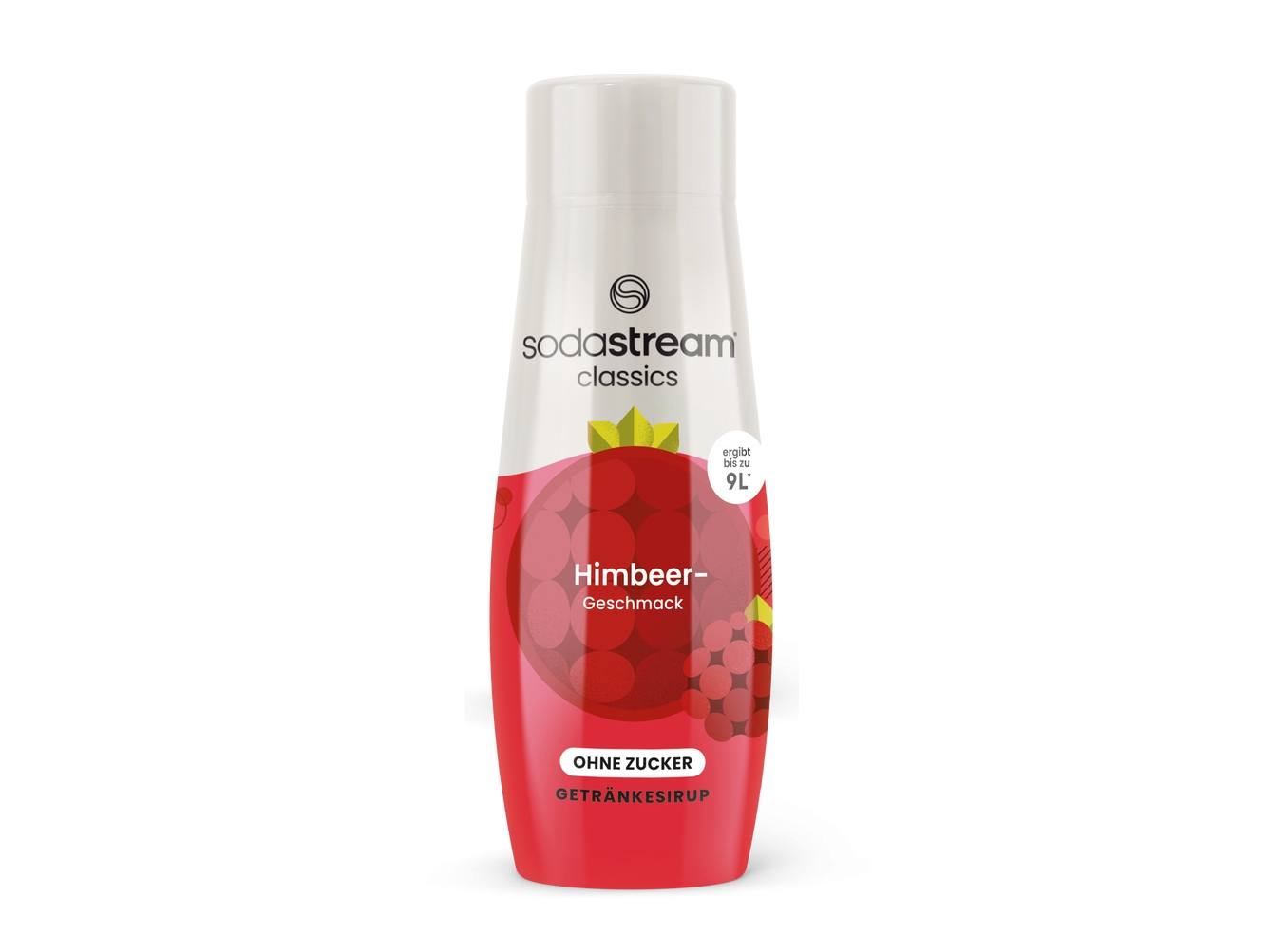 SodaStream 1524212490, Karboniseret sirup, Grå, Rød, Hindbær, 440 ml
