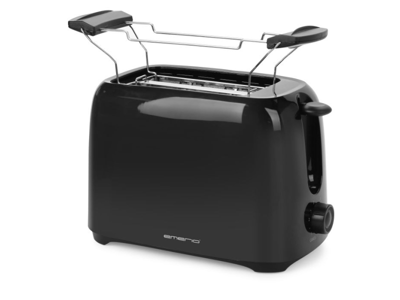 Emerio To-128676.3, 2 Skive , Sort, Dreje, 700 W, 220 - 240 V, 50/60 Hz