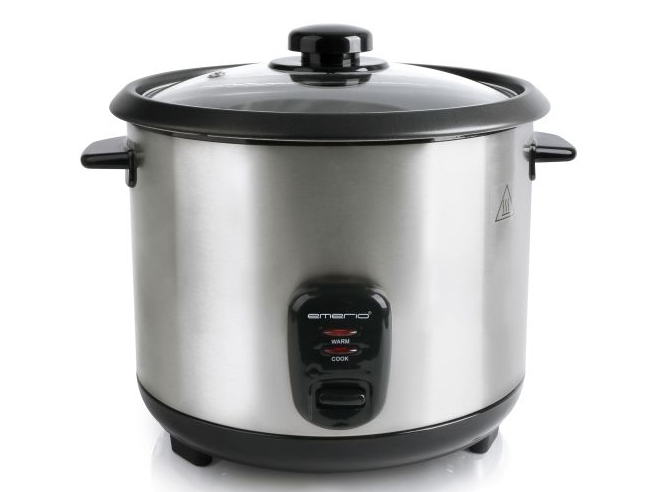 Emerio RCE-132390, Rustfritt stål, 2,2 l, Rotasjon, Glass, 900 W, 300 mm