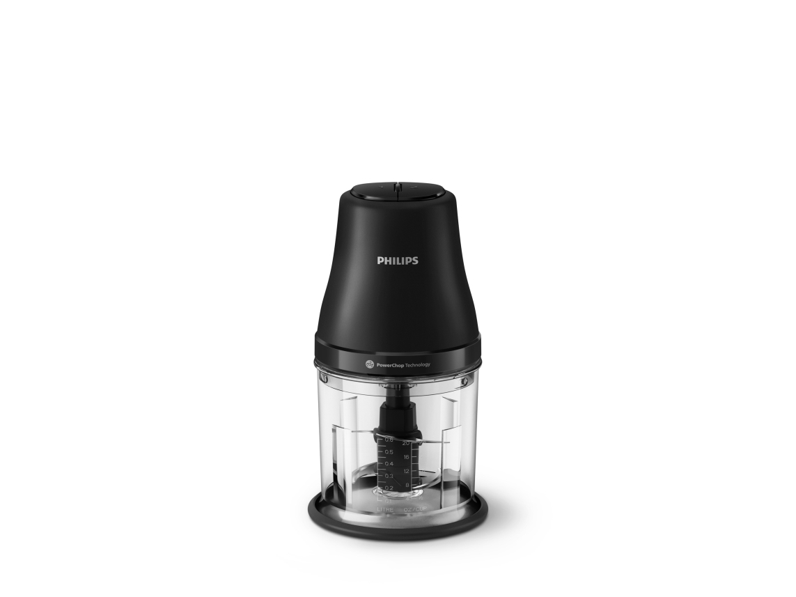 Philips Hackare HR1501/00 3000 Series, 1 l, 25000 RPM, Plast, Svart, Plast, Rostfritt stål | Köksapparater - Köksmaskiner - Stavmixer | GameStuff