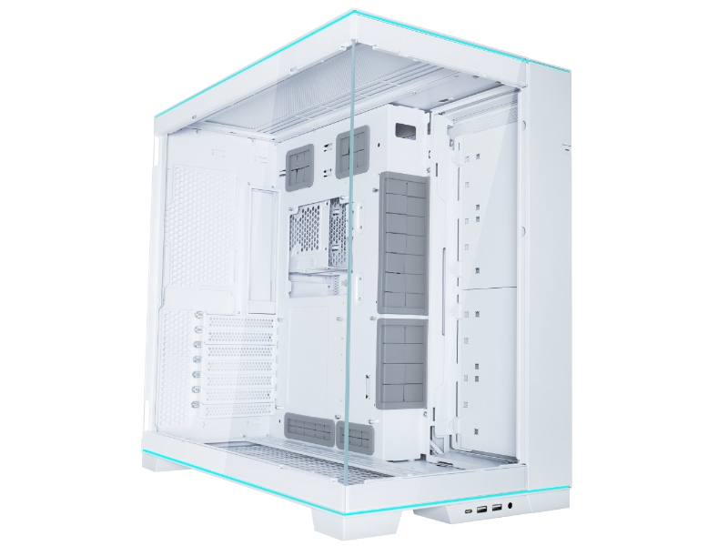 Lian Li 011 Dynamic Evo Rgb 011 Evo Rgb, Tower, Pc, Hvid, Atx, Eatx, Mini-Itx, Aluminium, Stål, Hærdet Glas, Flere