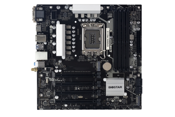 Biostar B760mxc Pro 2.0 - Bundkort - Lga1700 Sokkel - Onboard Grafik (Cpu Påkrævet)