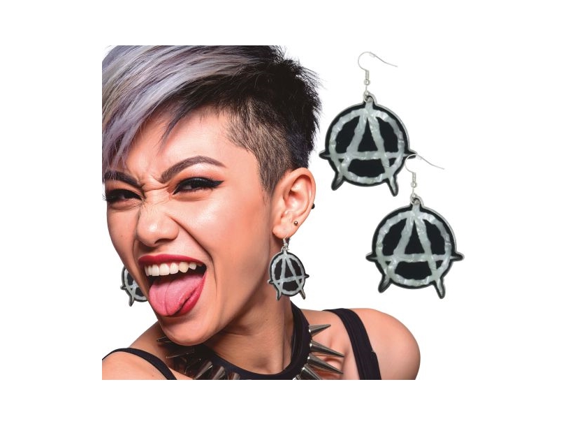 Punk-Ohrringe Anarchie