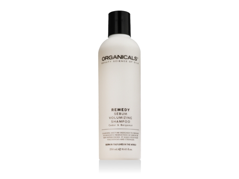 Organicals Remedy Sebum Volumizing Shampoo Cedar & Bergamot A Volumizing Shampoo For Limp Easily Oily Hair
