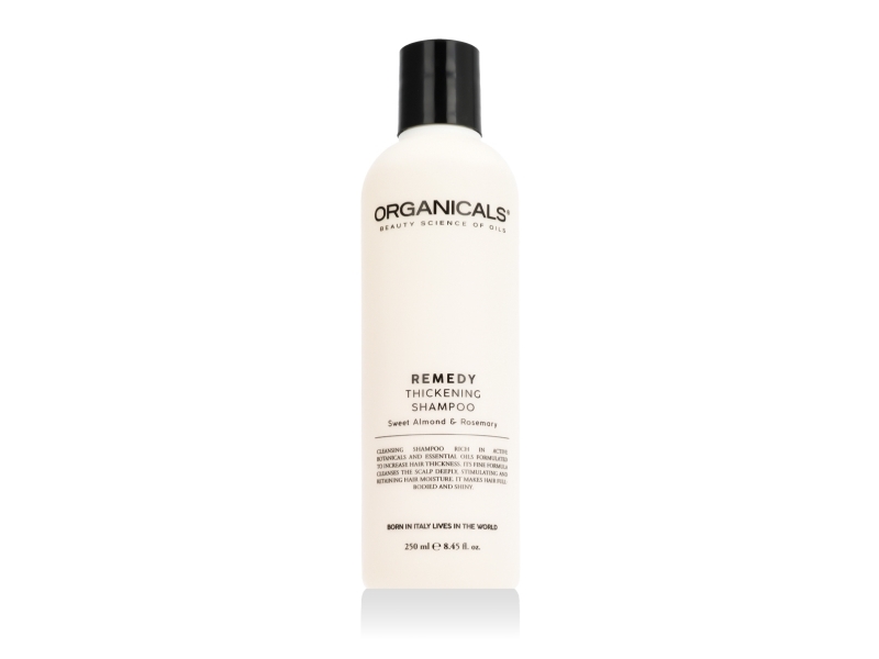 Organicals Remedy Thickening Shampoo Sweet Almond & Rosemary For Fine Hair
