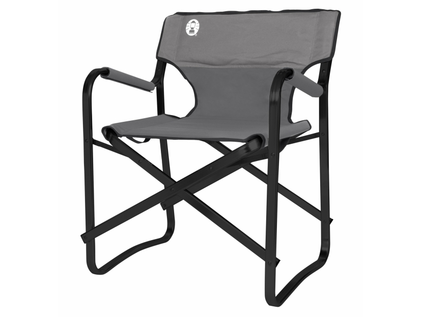 Coleman 2000038340, 135 Kg, Campingstol, 2 Ben, 4,7 Kg, Polyester, Stål, Sort, Grå
