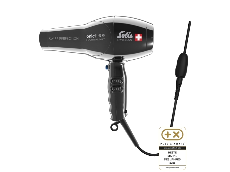Plaukų Džiovintuvas Džiovintuvas Solis Solis Swiss Perfection 360 Ionic Pro Juodas Typ 440