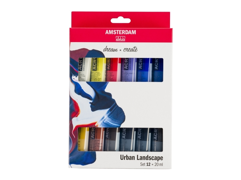 Amsterdam Standard Series Acrylic Paint Urban Landscape Set | 12 X