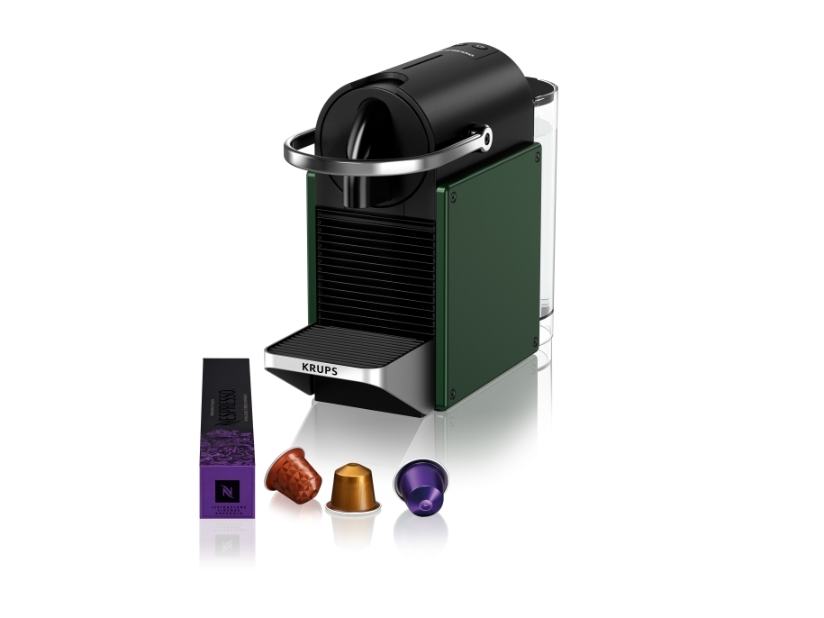 Krups Vertuo Pop Xn930t.23At, Pad-Kaffeemaschine, 1,1 L, Kaffeekapsel, Grau